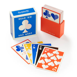Read Em and Weep Playing Card Set - Olita Gifts & Goods