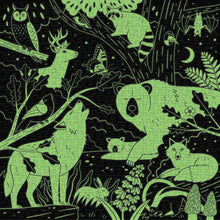 Load image into Gallery viewer, Forest Illuminated Glow in the Dark Puzzle

