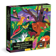 Load image into Gallery viewer, Forest Illuminated Glow in the Dark Puzzle
