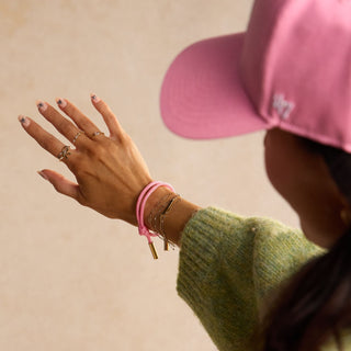 Silver Double Layer Saturn Chain Bracelet - Olita Gifts & Goods