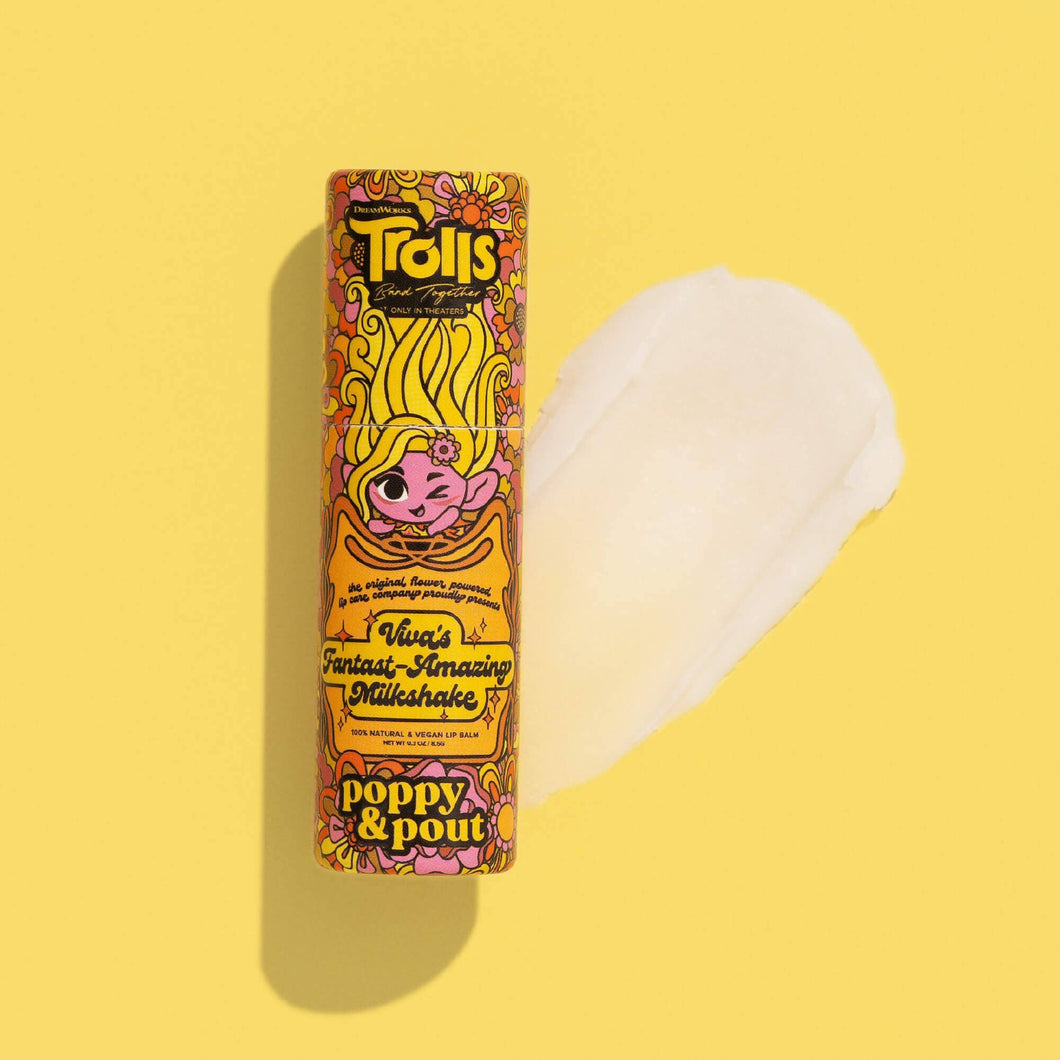 Trolls 3 Viva's Fantast-Amazing Milkshake Lip Balm