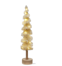 Load image into Gallery viewer, Snowtipped Spiral Light Up Trees: 2 Sizes
