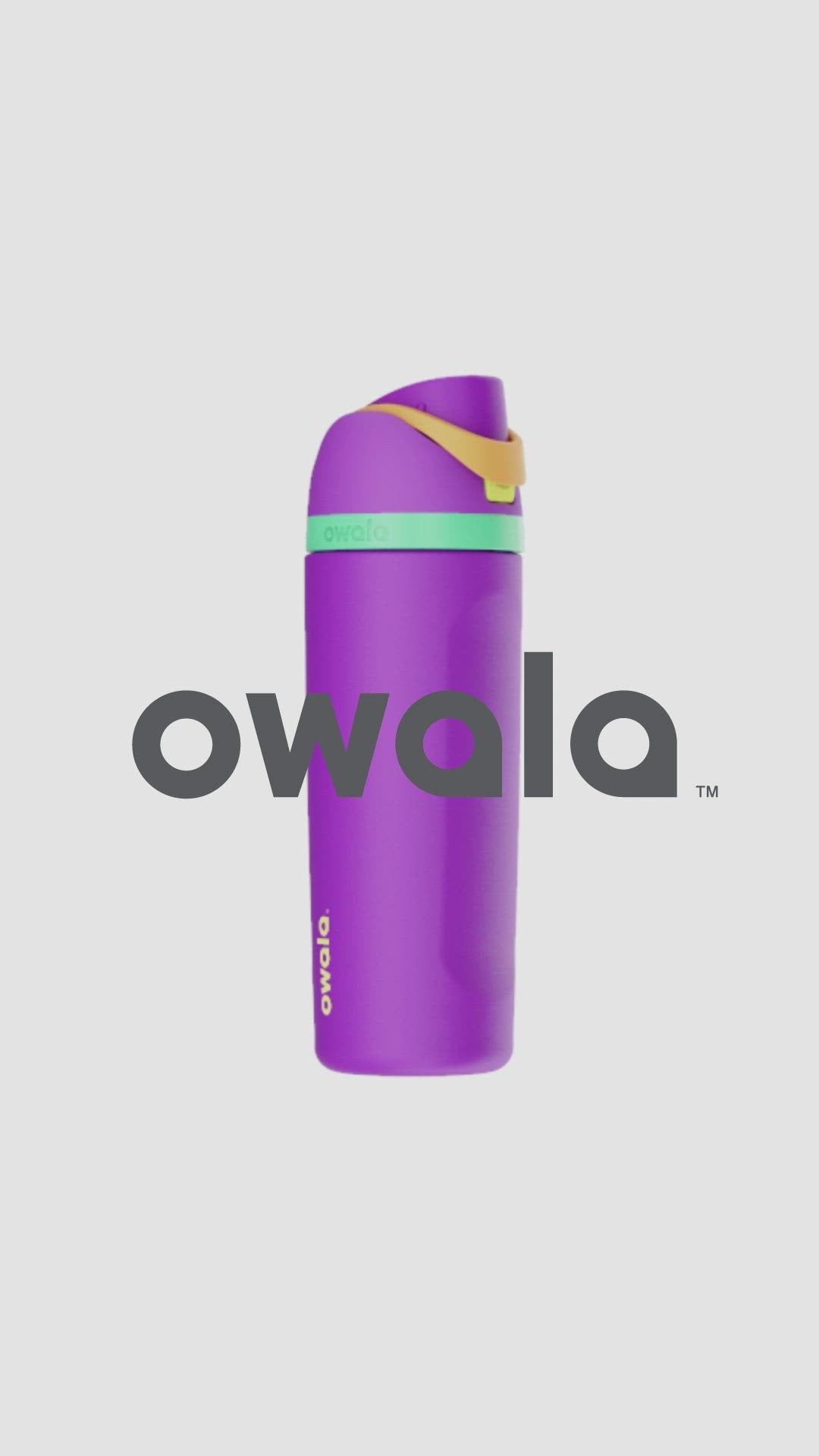 New Owala 40 oz Stainless Steel Tumbler 2-in-1 Neo Minimal color