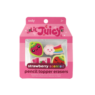 Lil' Juicy Scented Pencil Top Erasers - Olita Gifts & Goods