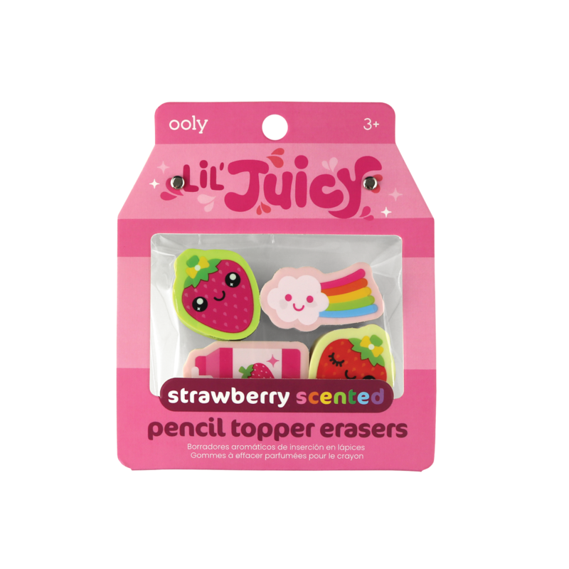 Lil' Juicy Scented Pencil Top Erasers