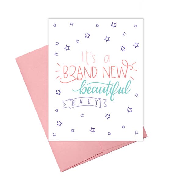 Beautiful Baby Card