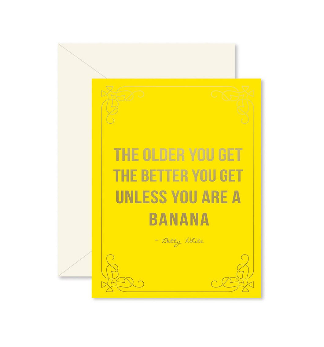 Birthday Banana Card