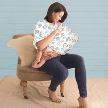 Load image into Gallery viewer, Rainbow Mom Boss™ Nursing &amp; Shopping Cover
