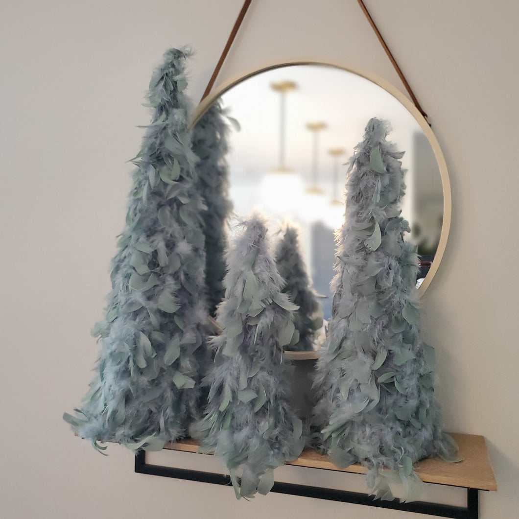 Green Feather Cone Trees