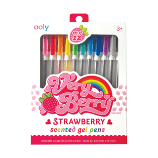 Very Berry Scented Gel Pens - Set of 12 - Olita Gifts & Goods