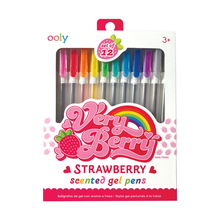 Load image into Gallery viewer, Very Berry Scented Gel Pens - Set of 12
