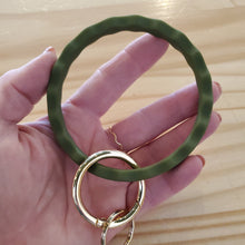 Load image into Gallery viewer, Silicone Bracelet Key Fobs
