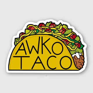 Awko Taco Sticker