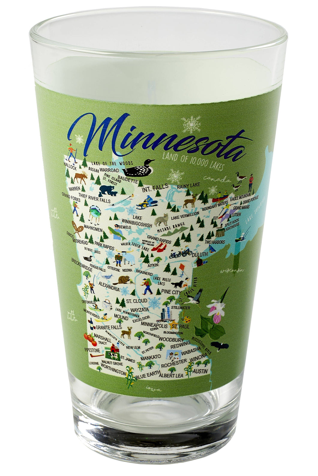 Minnesota Pint Glass