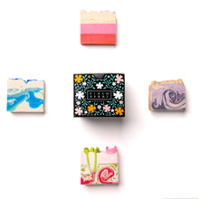 Load image into Gallery viewer, Top 4 Bar Soap Sellers Gift Box by FinchBerry
