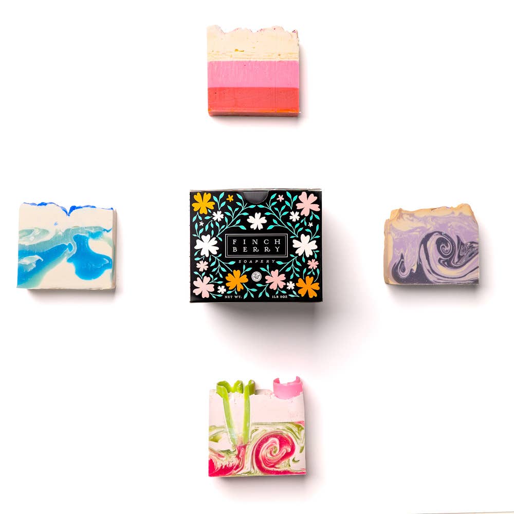 Top 4 Bar Soap Sellers Gift Box by FinchBerry