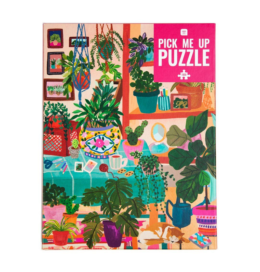 Houseplant Puzzle + Poster
