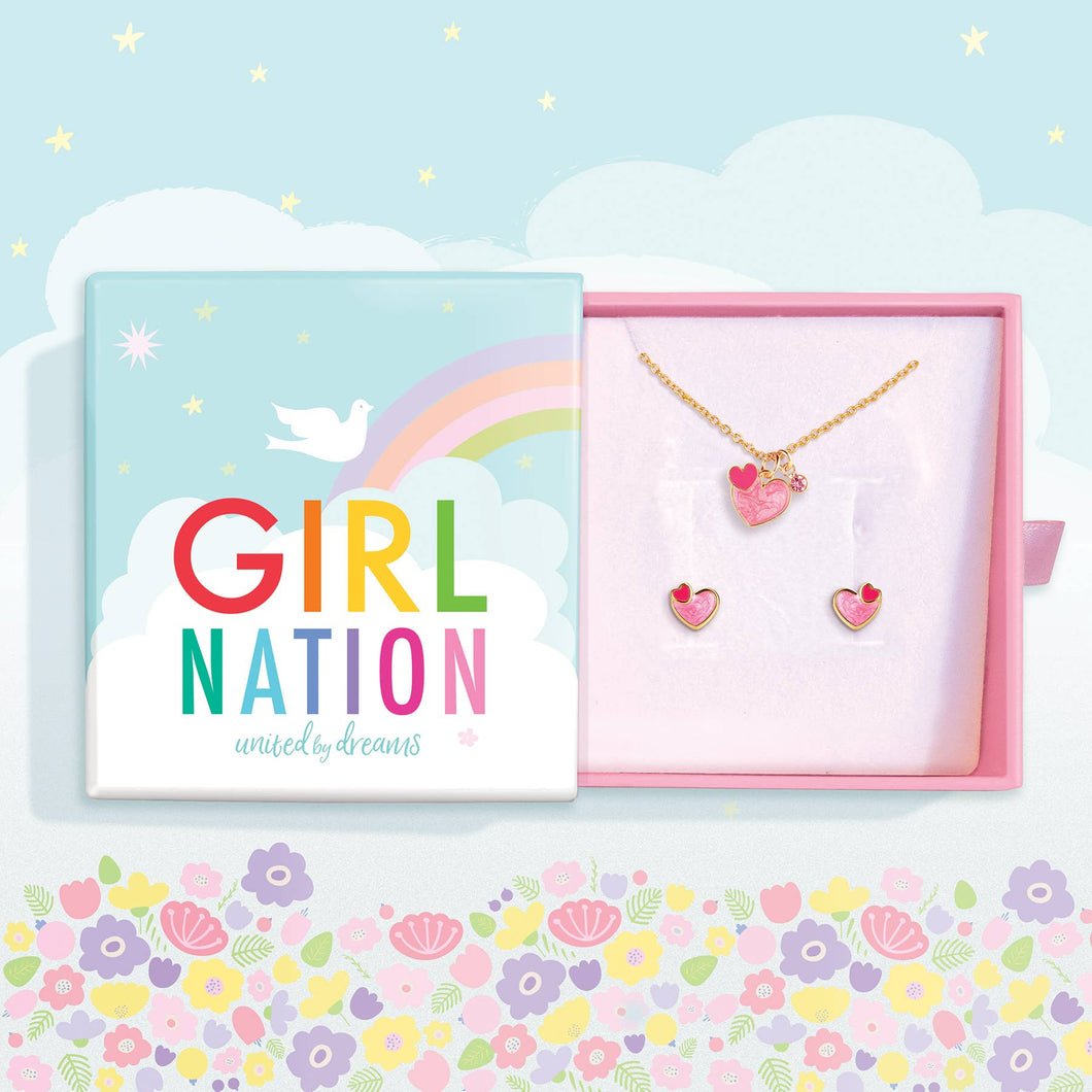 Sweet Petite Necklace and Studs Gift Set