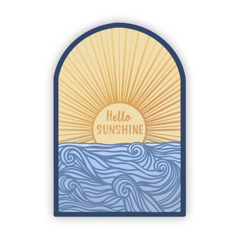 Hello Sunshine Sticker