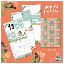 Load image into Gallery viewer, Baby&#39;s First Year Floral Wall
